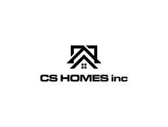 CS HOMES inc logo design by kaylee