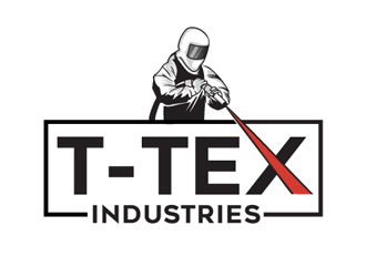 T-TEX INDUSTRIES logo design by megalogos