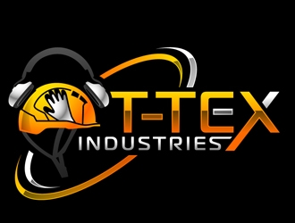 T-TEX INDUSTRIES logo design by DreamLogoDesign