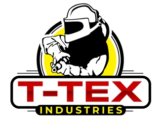 T-TEX INDUSTRIES logo design by DreamLogoDesign