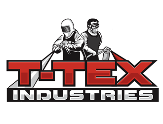 T-TEX INDUSTRIES logo design by megalogos