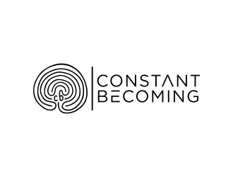 Constant Becoming logo design by eagerly