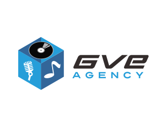 GVE Agency logo design by AisRafa
