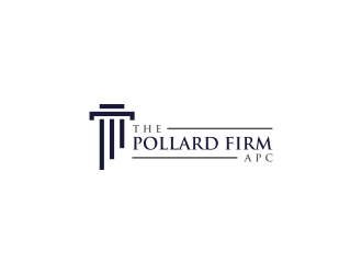 THE POLLARD FIRM, APC logo design by RIANW