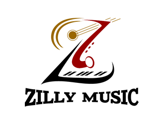 Zilly Music logo design by Coolwanz