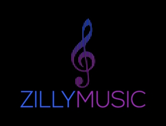 Zilly Music logo design by Hansiiip