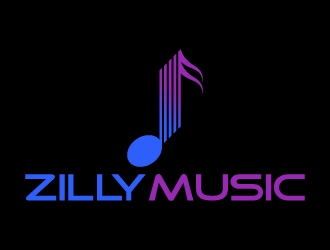 Zilly Music logo design by Hansiiip