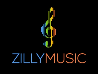 Zilly Music logo design by Hansiiip