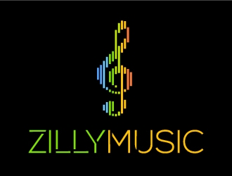 Zilly Music logo design by Hansiiip