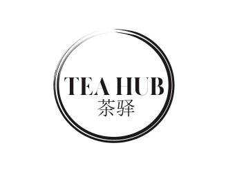 Tea Hub 茶驿 logo design by Greenlight