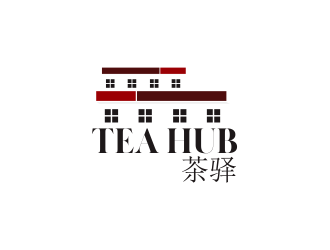 Tea Hub 茶驿 logo design by Greenlight