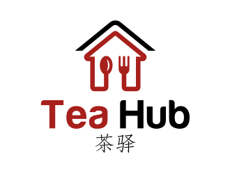 Tea Hub 茶驿 logo design by nurul_rizkon