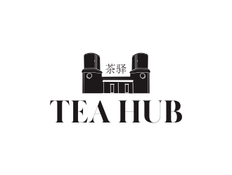 Tea Hub 茶驿 logo design by Greenlight