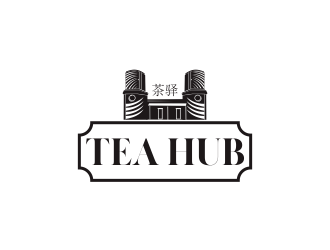 Tea Hub 茶驿 logo design by Greenlight