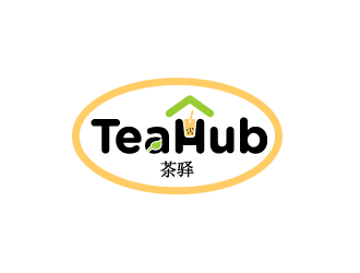 Tea Hub 茶驿 logo design by SOLARFLARE