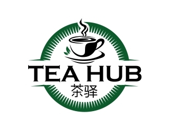 Tea Hub 茶驿 logo design by ruki