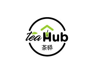Tea Hub 茶驿 logo design by SOLARFLARE