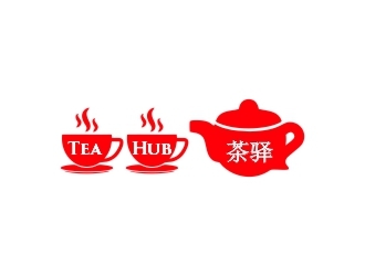 Tea Hub 茶驿 logo design by ManishKoli