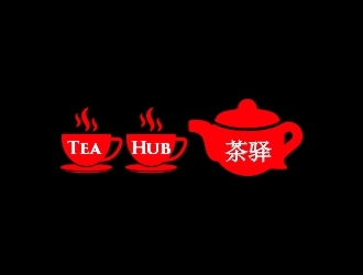 Tea Hub 茶驿 logo design by ManishKoli