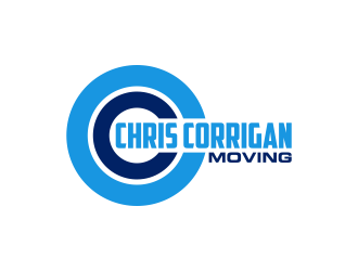 Chris Corrigan Moving logo design by Kruger