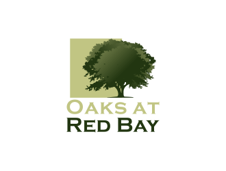 Oaks at Red Bay logo design by Kruger