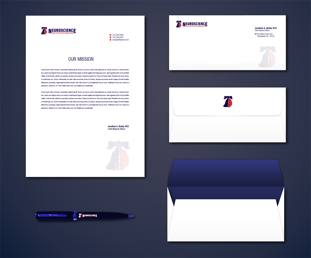 Neuroscience Institute of Philadelphia logo design by SOLARFLARE