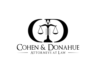 Cohen & Donahue Attorneys at Law logo design by akhi