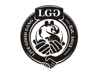 Live Good Gang logo design by ramapea