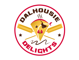 Dalhousie Delights logo design by BeDesign