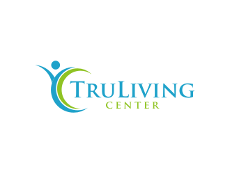TruLiving Center logo design by Barkah