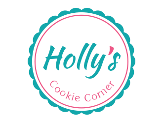 Hollys Cookie Corner logo design by BeDesign