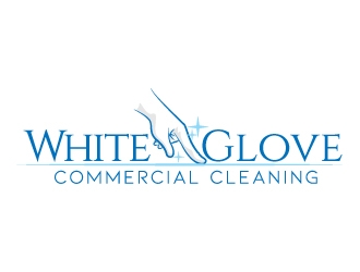 White Glove Commercial Cleaning logo design by jaize