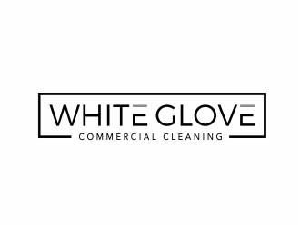 White Glove Commercial Cleaning logo design by kimora