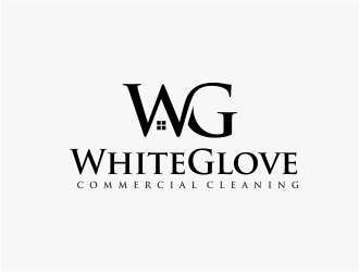 White Glove Commercial Cleaning logo design by kimora