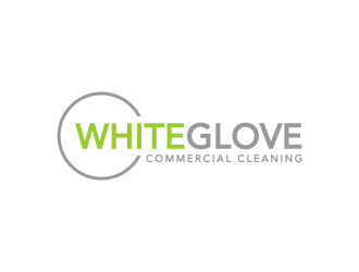White Glove Commercial Cleaning logo design by ellsa
