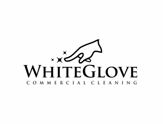 White Glove Commercial Cleaning logo design by kimora