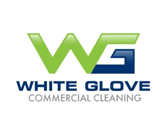 White Glove Commercial Cleaning logo design by mawanmalvin