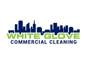 White Glove Commercial Cleaning logo design by mawanmalvin