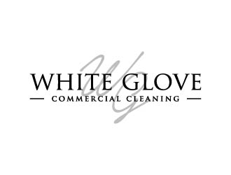 White Glove Commercial Cleaning logo design by maserik