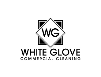 White Glove Commercial Cleaning logo design by J0s3Ph