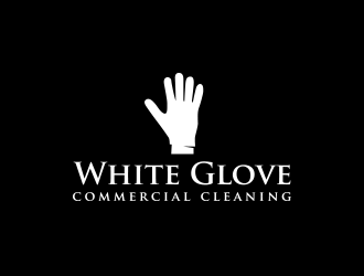 White Glove Commercial Cleaning logo design by keylogo