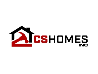 CS HOMES inc logo design by jaize