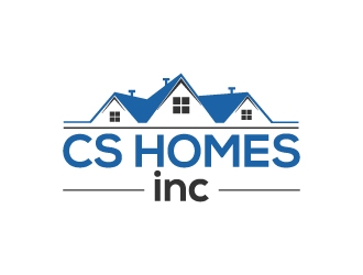 CS HOMES inc logo design by aryamaity