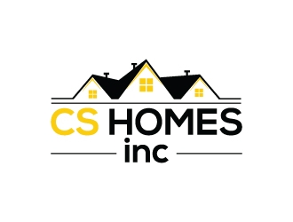 CS HOMES inc logo design by aryamaity