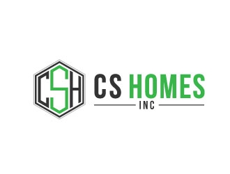 CS HOMES inc logo design by Conception
