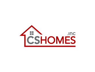 CS HOMES inc logo design by ellsa
