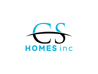 CS HOMES inc logo design by Gwerth