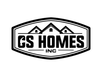 CS HOMES inc logo design by daywalker