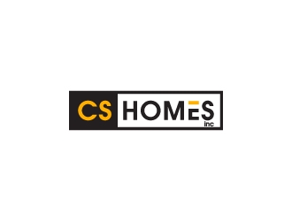 CS HOMES inc logo design by jishu