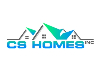 CS HOMES inc logo design by mawanmalvin
